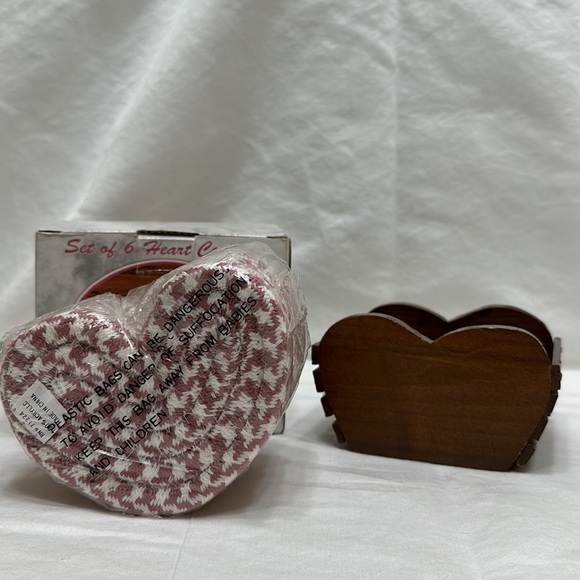Heart Coaster set - Picture 3 of 4